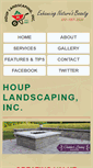 Mobile Screenshot of houplandscaping.com